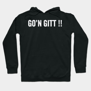 Go'n Git St. Patrick White Style T-Shirt Hoodie